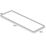 Wilsonart Options Plus Marquina Matt Black Marble Effect Laminate Breakfast Bar 4100mm x 900mm x 38mm