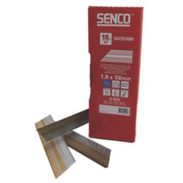 Senco Galvanised Finish Nails 15ga x 55mm 4000 Pack