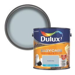 Dulux EasyCare Washable & Tough 2.5Ltr Coastal Grey Matt Emulsion  Paint