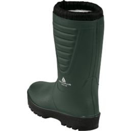 Delta Plus FROSTOBVE Size 7  Green/Black Non Safety Wellies