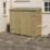 Rowlinson Overlap 6' x 2' 6" (Nominal) Pent Timber Bike Store