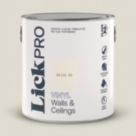 LickPro  2.5Ltr Beige 03 Vinyl Matt Emulsion  Paint