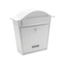 Burg-Wachter Classic Post Box White Powder-Coated