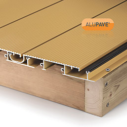Alupave  Fire Full-Seal Flat Roof & Deck Board Sand 148mm x 3m