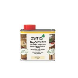 Osmo 0.5Ltr Clear Matt Solvent-Based Interior Wood Finishing Oil