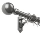 Rothley Gunmetal Steel Curtain Rings
 28mm 10 Pack