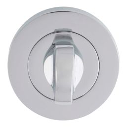Smith & Locke Polished Chrome Mortice Latch & Thumbturn Set 76mm Case - 57mm Backset