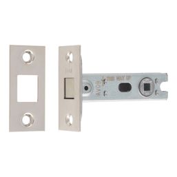 Smith & Locke Polished Chrome Mortice Latch & Thumbturn Set 76mm Case - 57mm Backset