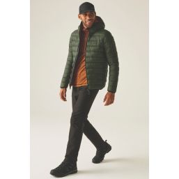 Regatta Hooded Marizion  Jacket Olive Night Small 40.9" Chest