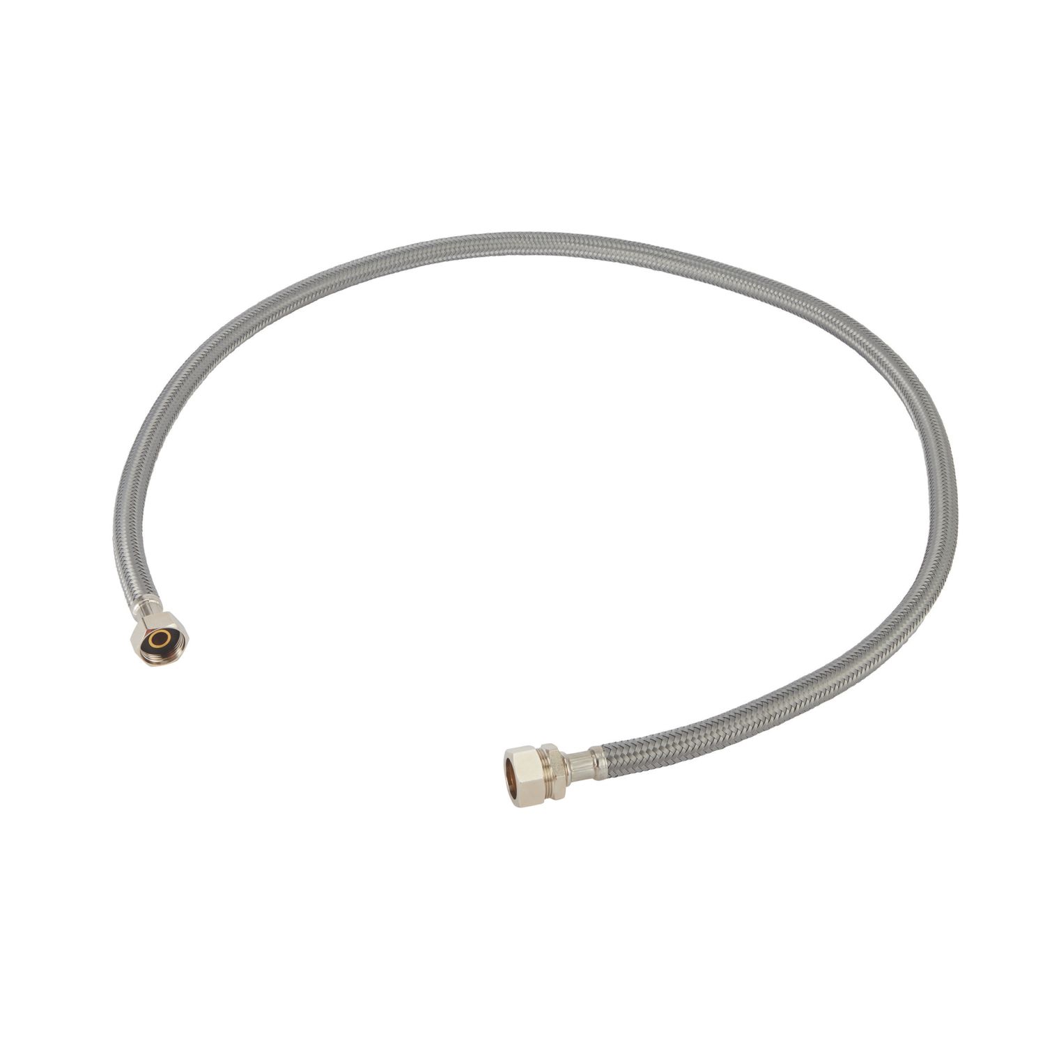 Flomasta Straight Flexible Compression Hose 22mm x 3/4" x 1500mm (912FA)