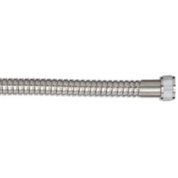 Croydex  Shower Hose Chrome 11mm x 1.75m