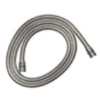 STANLESS STEEL SHOWER HOSE 0.5M-3M CHROME FLEXBLE BATHROOM BATH PPE