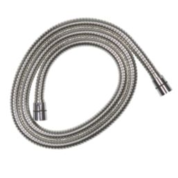 Croydex  Shower Hose Chrome 11mm x 1.75m