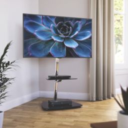 AVF Iseo FSL600ISBB TV Stand Black/Chrome