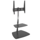 AVF Iseo FSL600ISBB TV Stand Black/Chrome