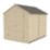 Forest  6' x 8' (Nominal) Apex Overlap Timber Shed with Assembly