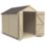 Forest  6' x 8' (Nominal) Apex Overlap Timber Shed with Assembly
