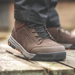Scruffs Switchback 3 Size 12  Chocolate Water-Resistant  Safety Boots