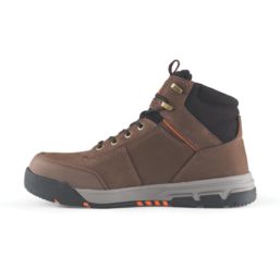 Scruffs Switchback 3 Size 12  Chocolate Water-Resistant  Safety Boots