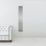 Time Lunar 1500mm x 240mm 1985BTU Matt Chrome Vertical Designer Radiator