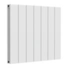 Reina Casina 600mm x 660mm 2462BTU White Horizontal Aluminium Radiator