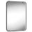 Sensio Aspect Rectangular Bathroom Mirror Matt Black With 285 - 459lm LED Light 700mm x 500mm