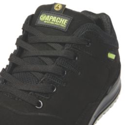 Apache Brampton Size 7  Black  Water-Resistant  Safety Trainers