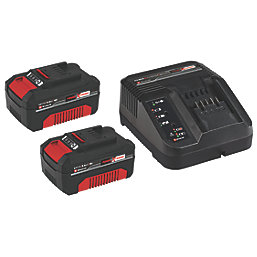 Einhell  18V 3.0Ah Li-Ion Power X-Change Battery Starter Kit 2 Pack