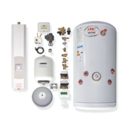 EHC Slim Jim 180Ltr Indirect Unvented  Electric Heat Only Boiler Kit 10kW