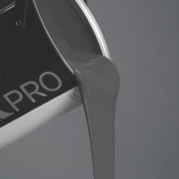 LickPro 5Ltr Smooth Black 02 Masonry Paint