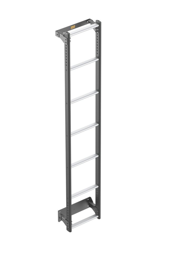 Van Guard VGL7-05 Vauxhall Movano 2022 on 7-Treads ULTI Rear Door Ladder for H2 & H3 1860mm