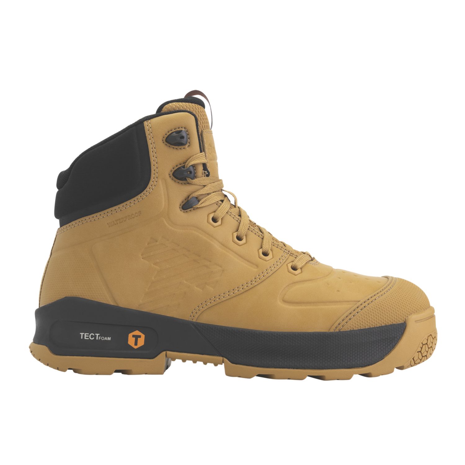 Totectors Williams Size 7 Wheat Waterproof Safety Boots (912VU)