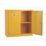 Barton  1-Shelf Hazardous Substance Cabinet Yellow 915mm x 457mm x 915mm