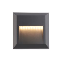 Saxby Severus Outdoor LED Wall Light Black 3W 150lm