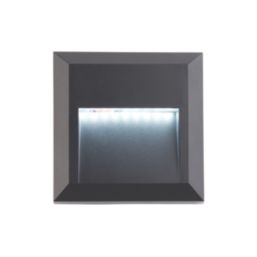 Saxby Severus Outdoor LED Wall Light Black 3W 150lm