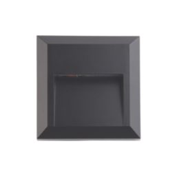 Saxby Severus Outdoor LED Wall Light Black 3W 150lm