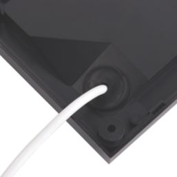 Saxby Severus Outdoor LED Wall Light Black 3W 150lm