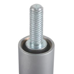 Smith & Locke  49mm Sash Stops Satin Chrome 2 Pack