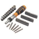 Magnusson  Ratchet Screwdriver Bit Set 46 Pieces