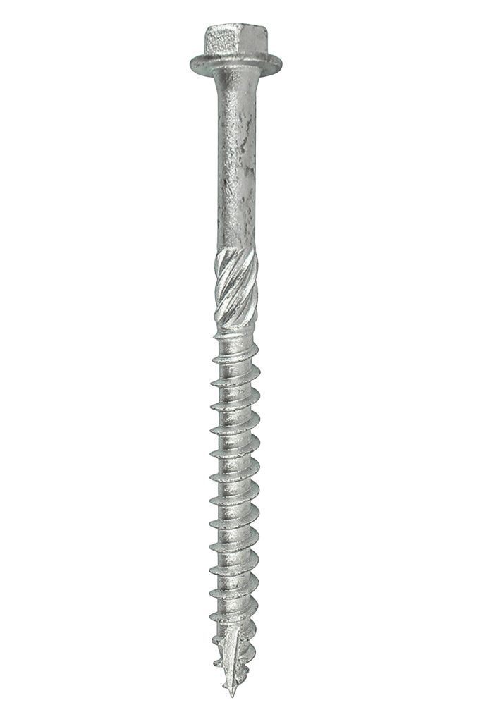 Timco Hex Socket ThreadCutting Timber Screws 6.7mm x 100mm 25 Pack