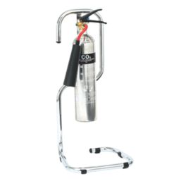 Firechief  1- Extinguisher Stand Chrome