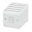 MK Logic Plus 10AX 1-Gang 2-Way Light Switches  White  5 Pack