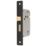 Smith & Locke  3 Lever Matt Black Mortice Sashlock 76mm Case - 57mm Backset