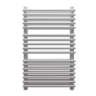 Towelrads 800mm x 400mm 1696BTU Silver Flat Designer Towel Radiator