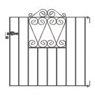 Apollo Wenlock Low Gate Black 929mm x 900mm