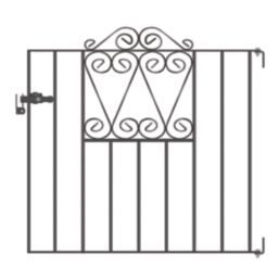 Apollo Wenlock Low Gate Black 929mm x 900mm