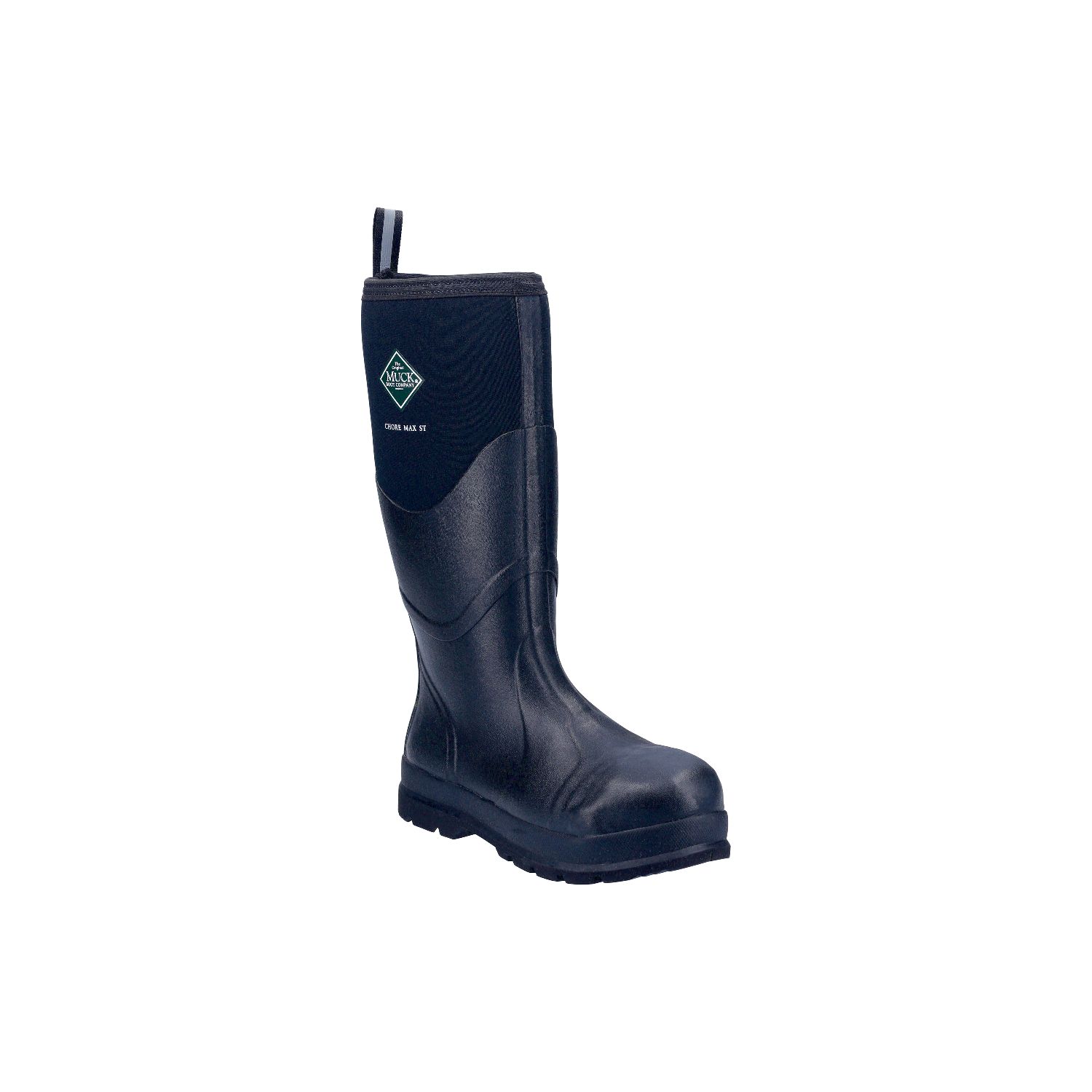 Muck Boots Chore Max Size 7 Black Steel Toe Cap Safety Wellies (913JX)