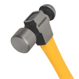 Roughneck Fibreglass Ball Pein Hammer 48oz 1.36kg Screwfix
