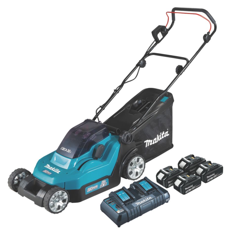 Makita 36v best sale lawn mower