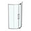 Ideal Standard I.life Semi-Framed Quadrant Shower Enclosure Non-Handed Silver 1000mm x 1000mm x 2005mm
